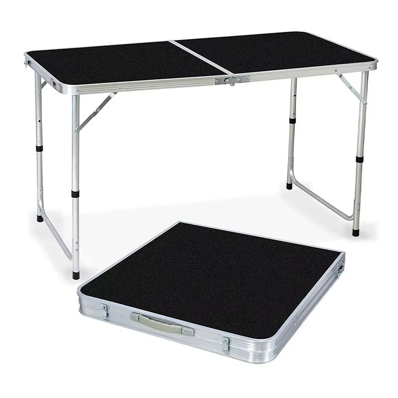 Table de camping pliante en al - Outdoor Camping Table With Storage avis et prix