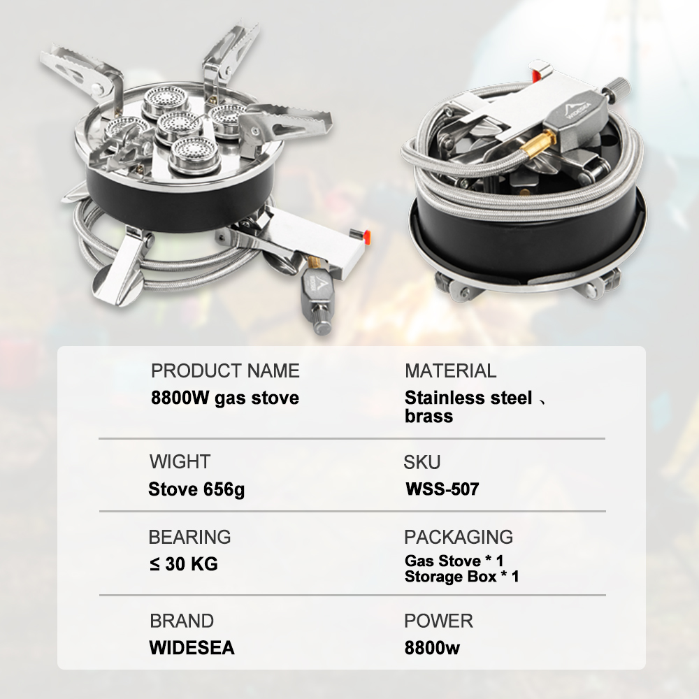 Widesea Camping 5in1 cuisinièr - Outdoor Gas Camping Oven avis et prix