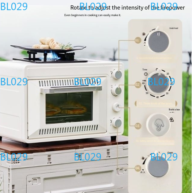 Four à pâtisserie portable de  - Outdoor Gas Camping Oven avis et prix