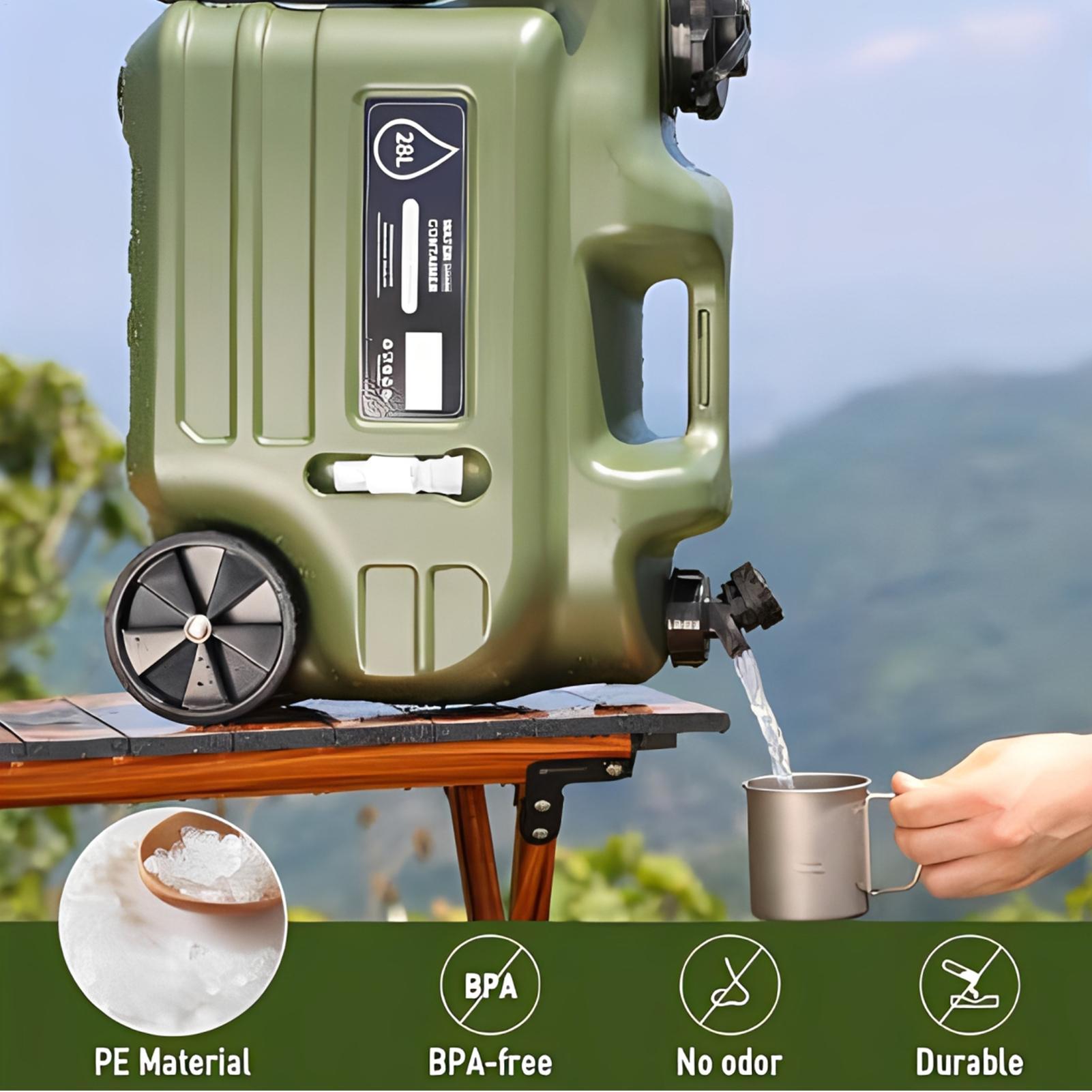 Conteneur d'eau de camping de  - Outdoor Camping Water Jug avis et prix