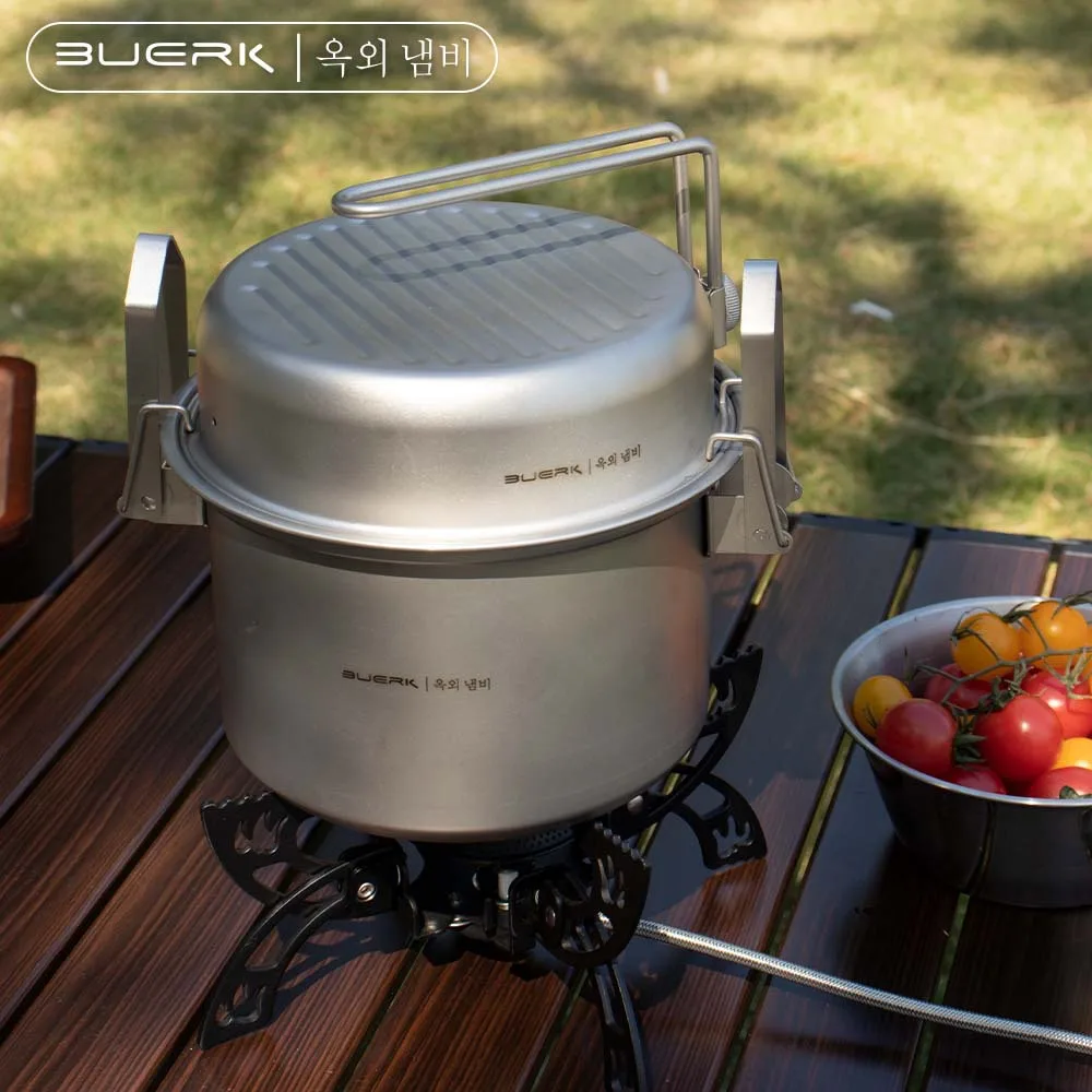 Marmite à la vapeur et à frire - Camp Cooking Set avis et prix