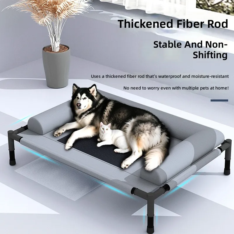 Lit de camping pour chien, abr - Outdoor Camping Dog Kennel avis et prix