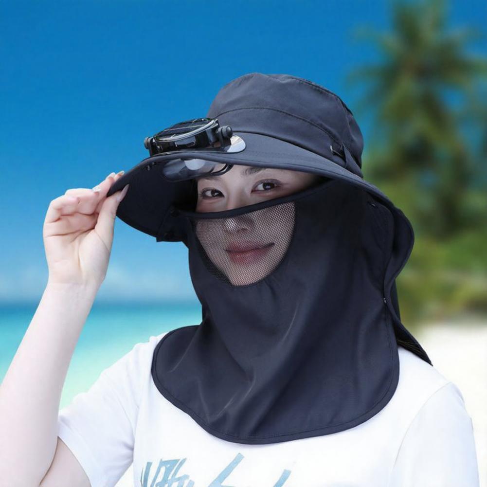 Chapeau solaire avec ventilate - Outdoor Camping Activities For Adults avis et prix