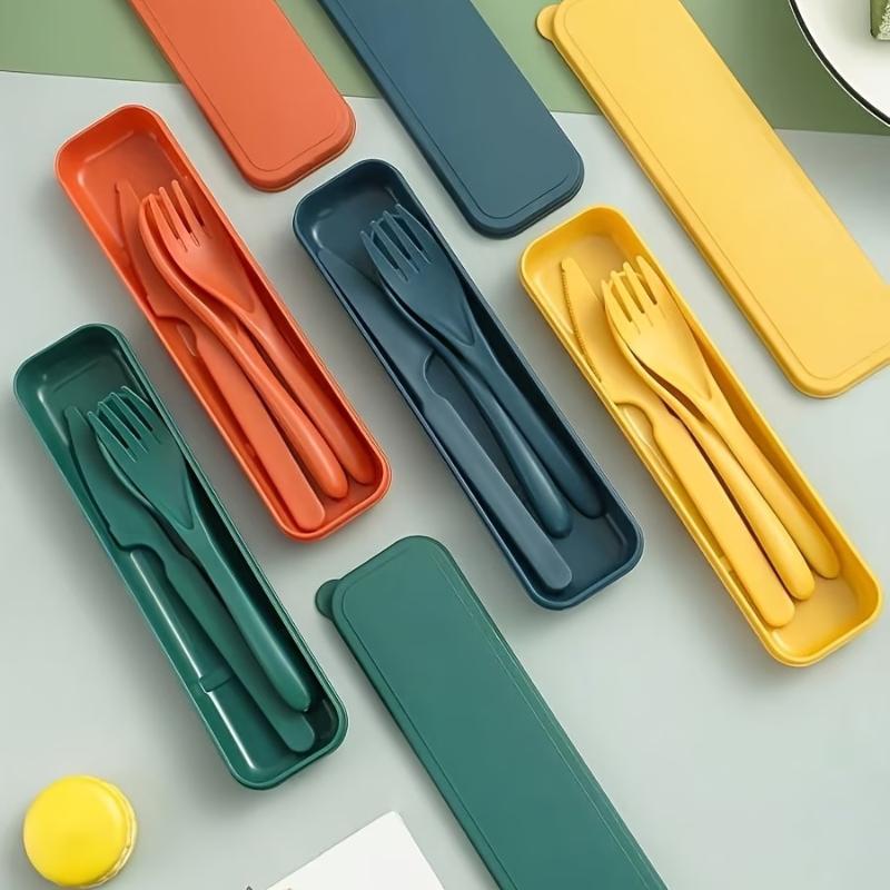 Ensemble de couverts en paille - Camp Utensil Set avis et prix