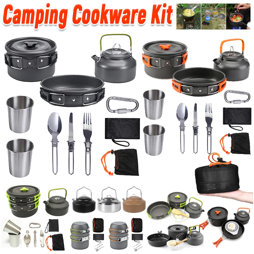 Kit de cuisine de camping, bou - Camp Cooking Set avis et prix