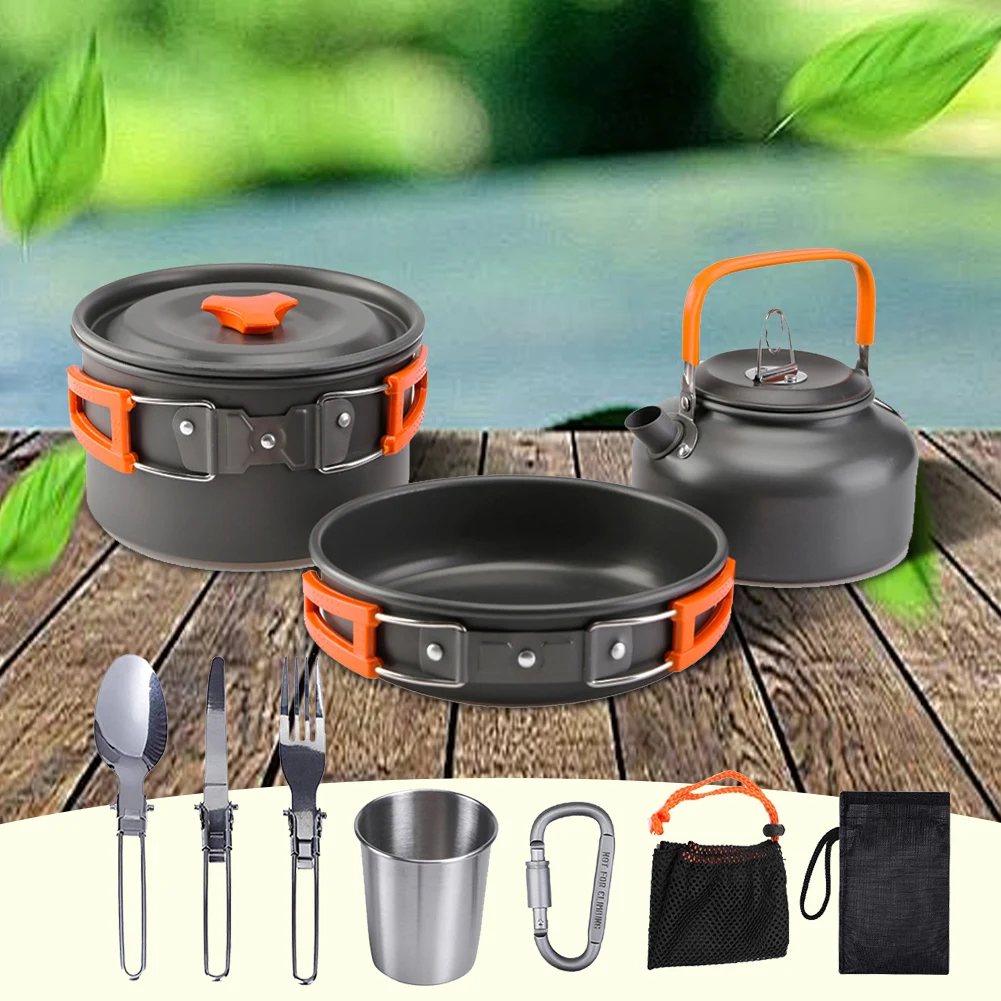 Kit de cuisine de camping, bou - Camp Cooking Set avis et prix