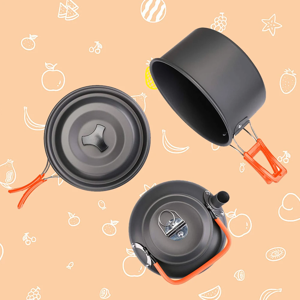 Kit de cuisine de camping, bou - Camp Cooking Set avis et prix