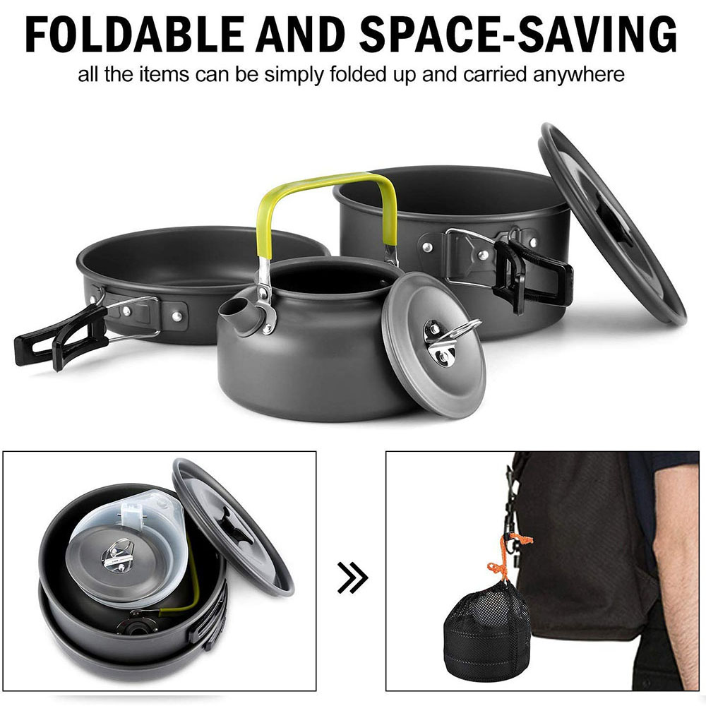 Ensemble de vaisselle de campi - Camp Cooking Set avis et prix