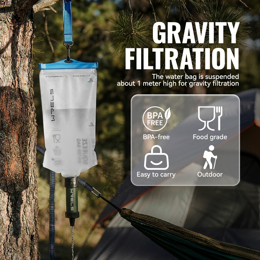 Filtre à eau portable WRELS po - Outdoor Camping Direct avis et prix