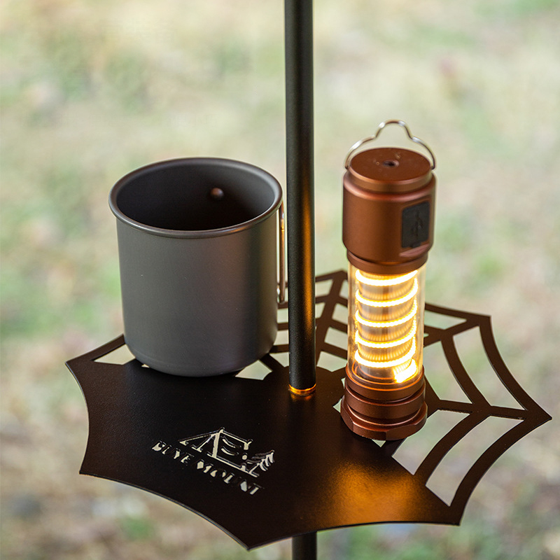 Support de lampe de Camping en - Outdoor Camping Table With Storage avis et prix