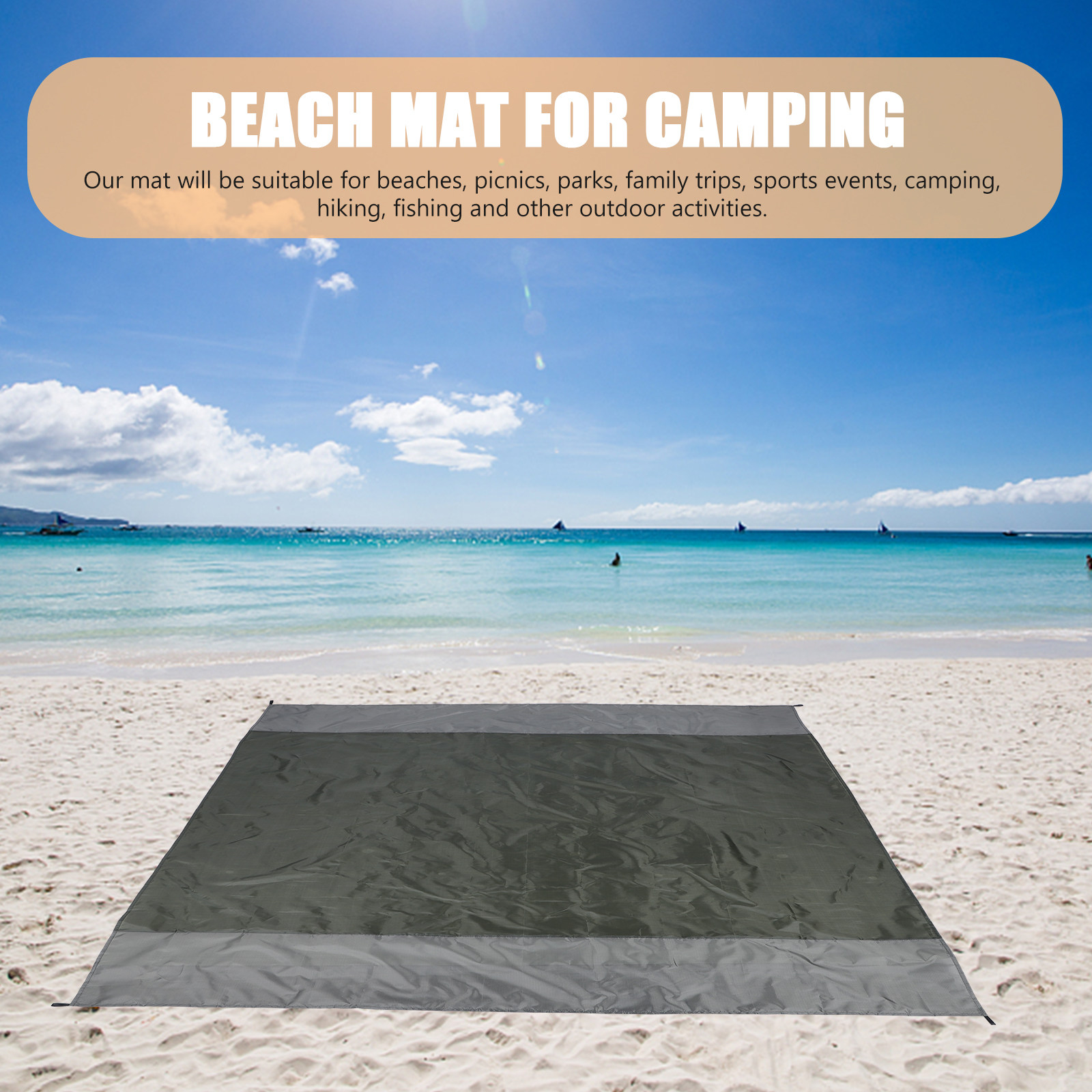1 ensemble de couverture de pi - Outdoor Camping Mats Large avis et prix