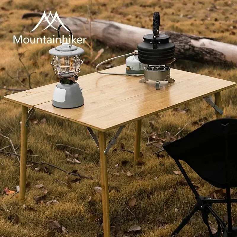 MOUNTAINHIKER Table pliante en - Outdoor Camping Table With Storage avis et prix